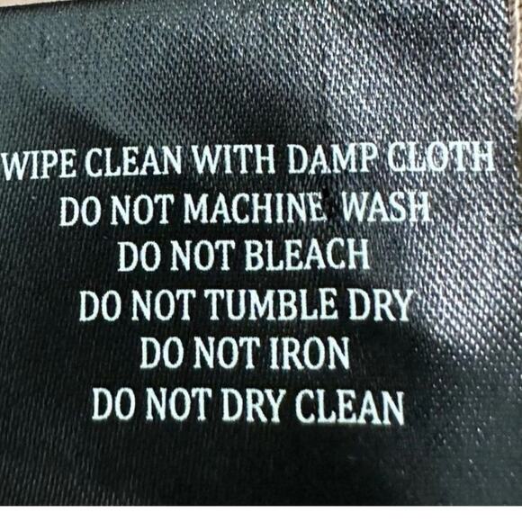 Blank NYC Womens Tan Drape Moto Jacket Asymmetrical Zip Biker Size SMALL - Picture 9 of 10